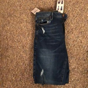 High waist jeans